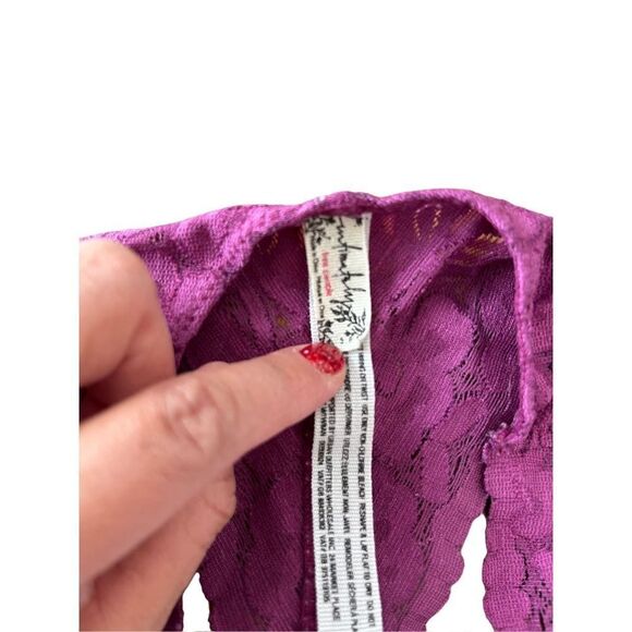 Intimately Free People lace bra purple size small‎ - Picture 3 of 3